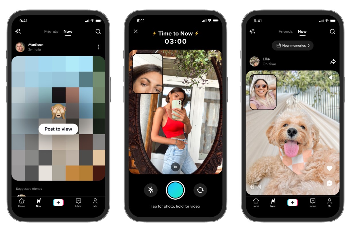 You are currently viewing TikTok copie BeReal et lance son application TikTok Now